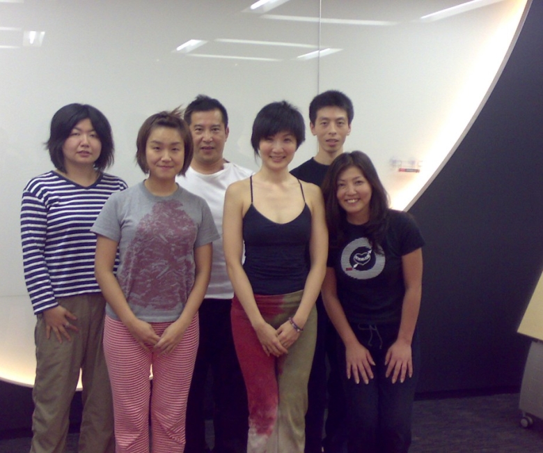 企業への派遣ヨガの参加者