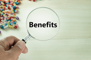 労働組合活動の一環として行う組合員向けヨガ導入における利点のイメージ図