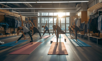 職場環境づくりを目的とした組合向けヨガ