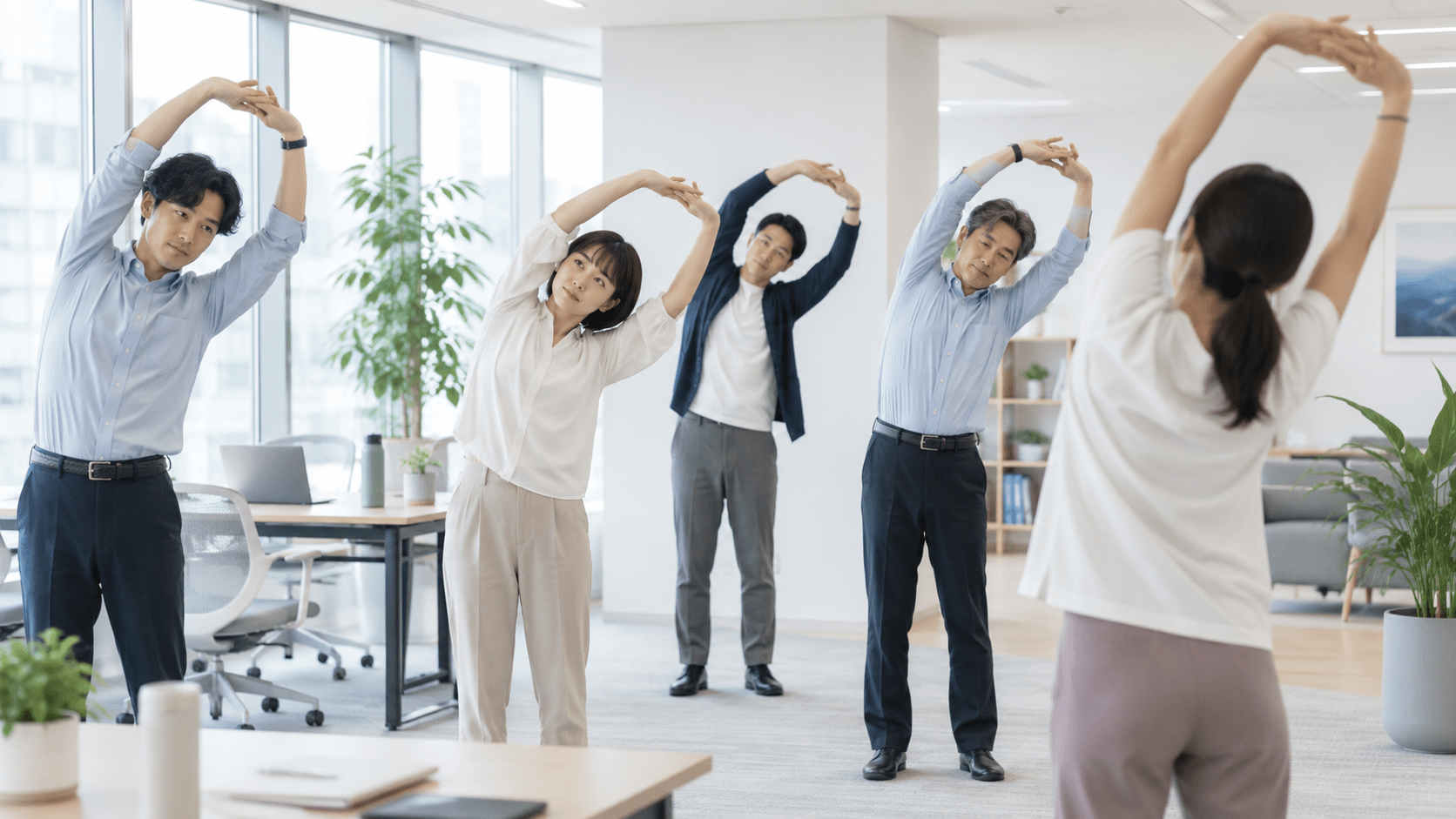 働く人の心と体を整える健康経営支援プログラム