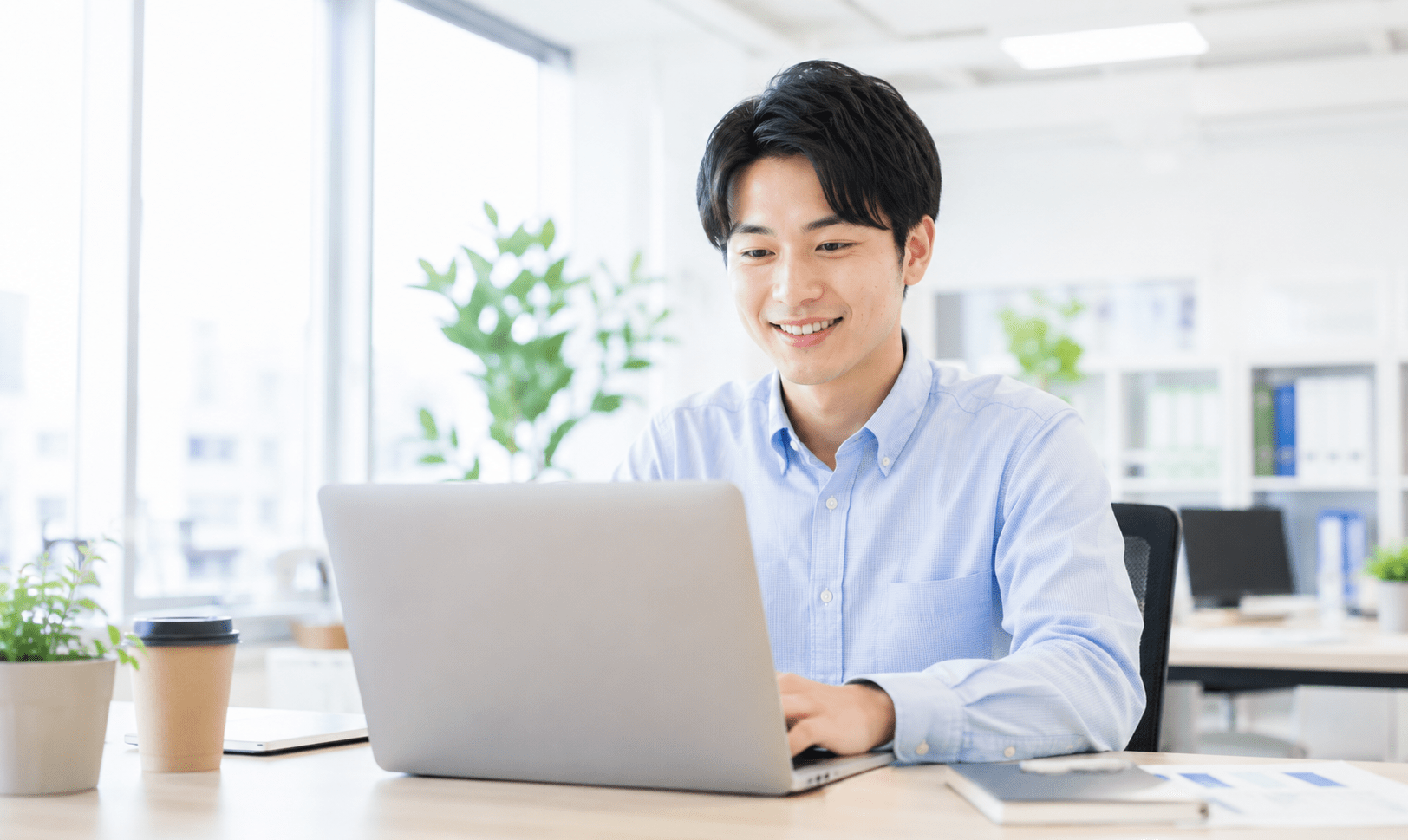 役員が健康プログラムに参加する様子を発信するイメージ