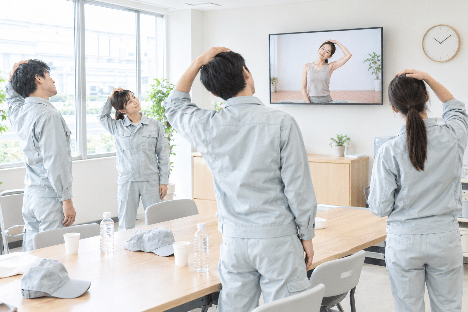 初心者でも参加しやすい社員向けヨガプログラム